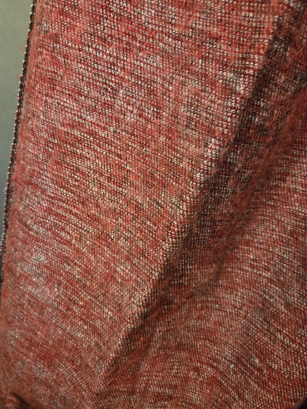 Zig Zag Asian Collection Shawl Wrap Scarf, Artisan-Made In Nepal, NWOT - Picture 5 of 7